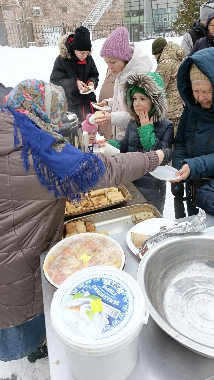 Приходское празднование Масленицы